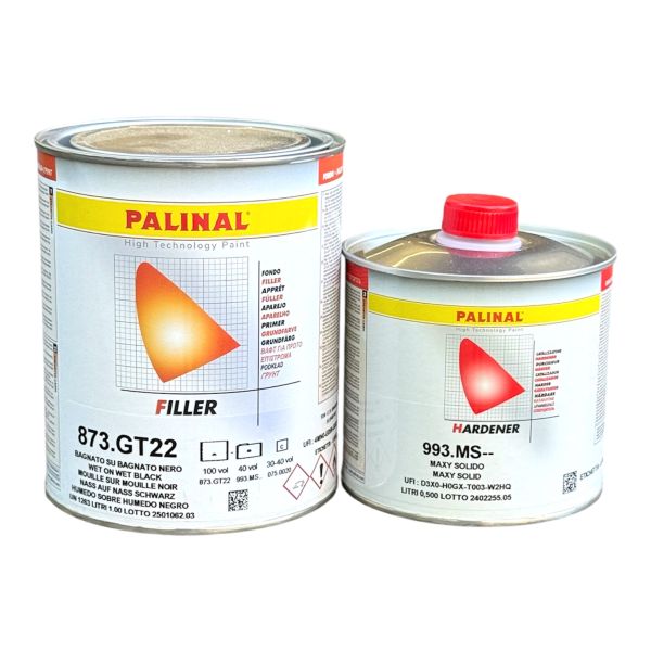 Грунт 873.GT FILLER water/solvent м+м (1л) + отв. 993MS (0.5л)
